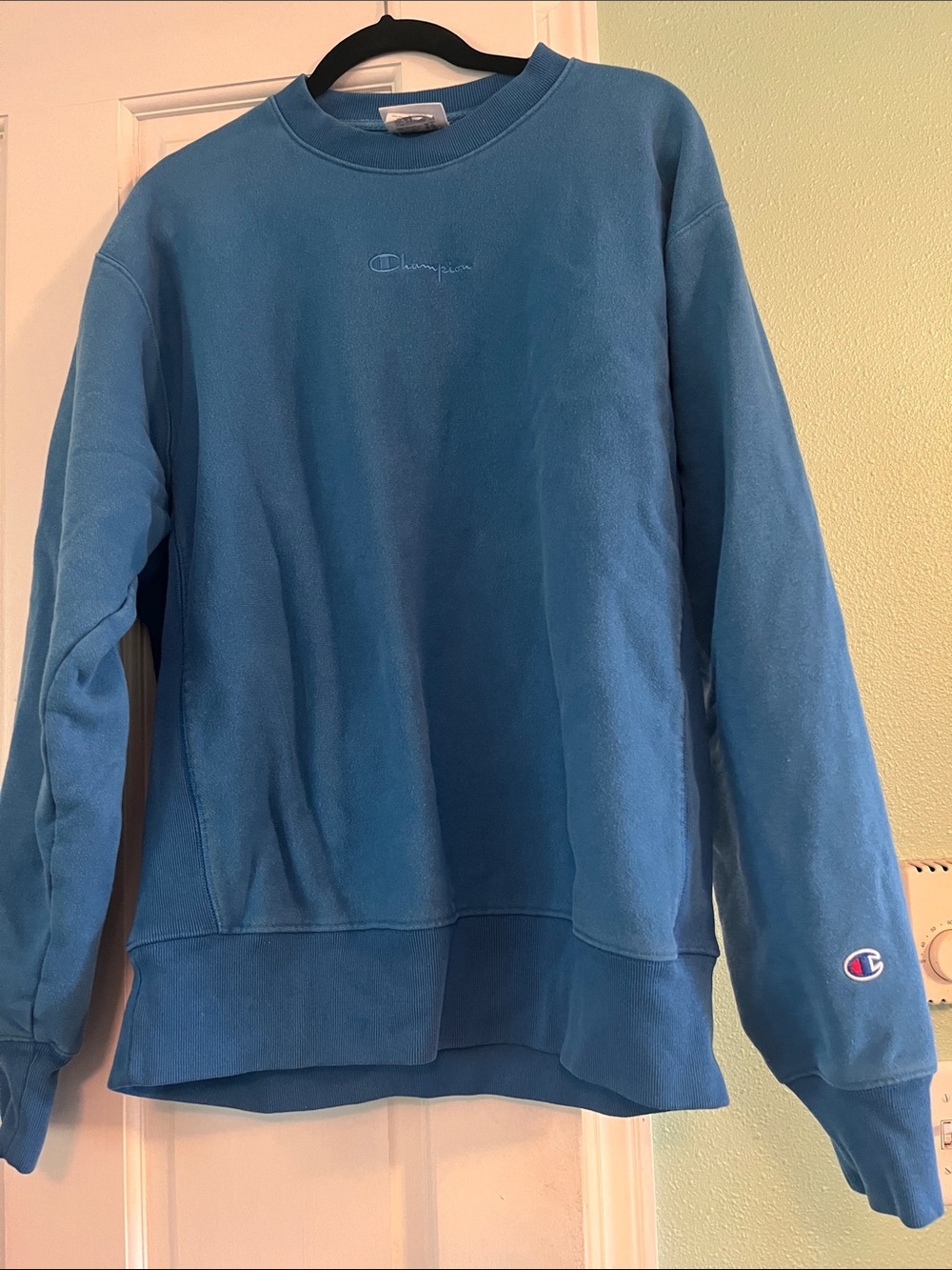 Champion Blue Crewneck Sweatshirt
